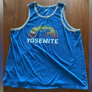 Blue Yosemite tank top, Local Pride by Todd Snyder